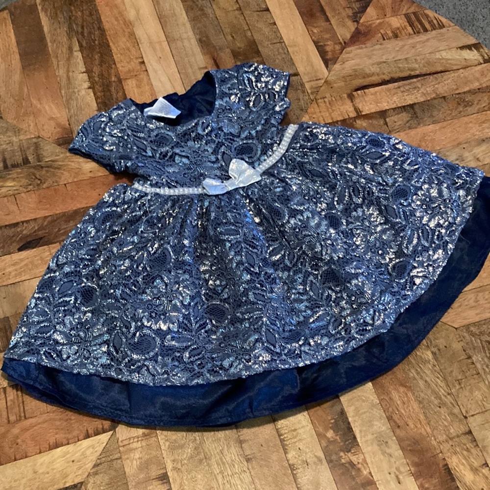 Nannett baby holiday dress 12m